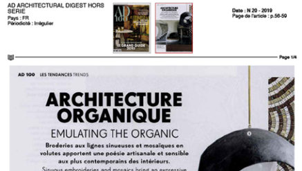 Architecture organique tapis Codmat